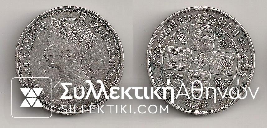 GR. BRITAIN Florin 1878